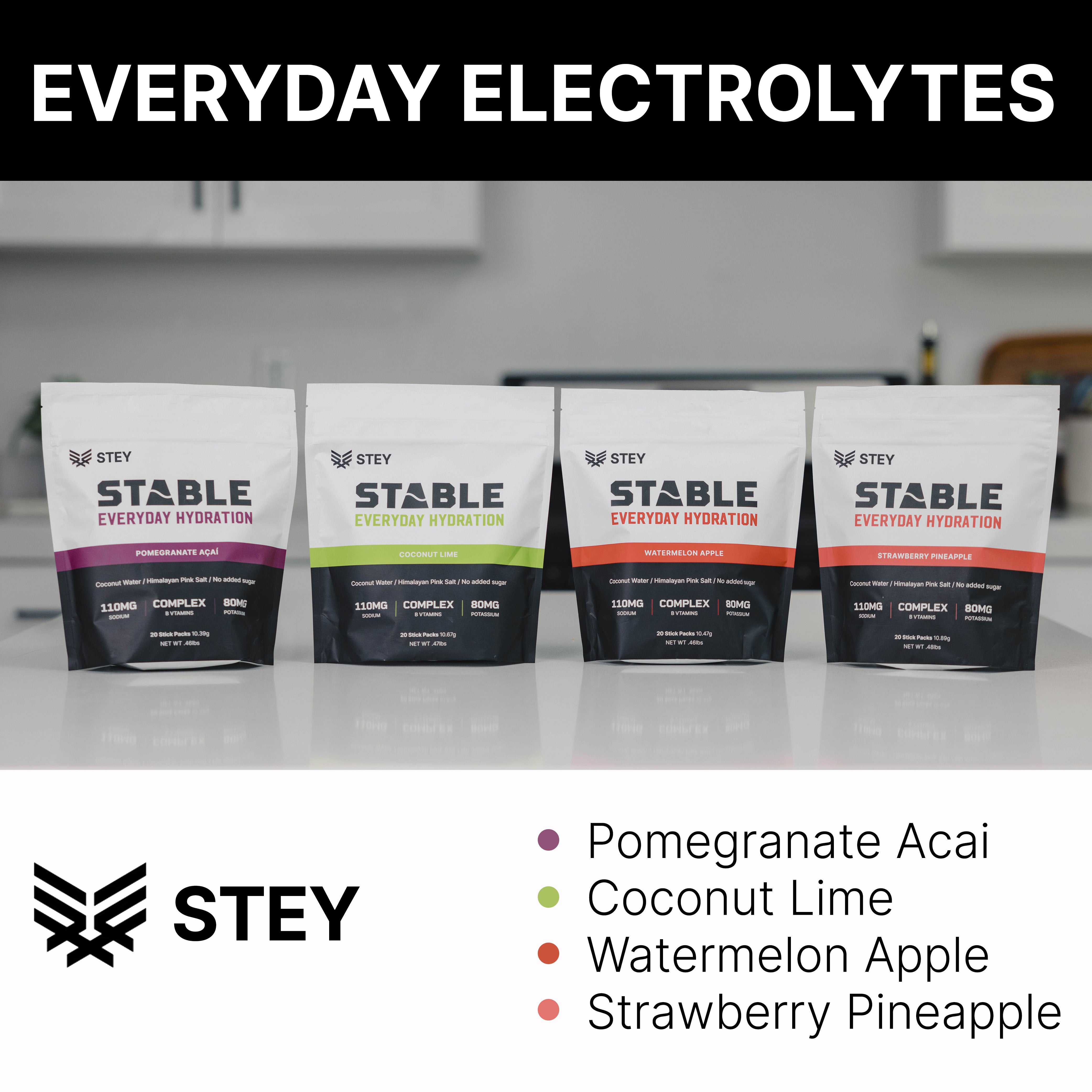 STEY Stable Single Serving Sampler