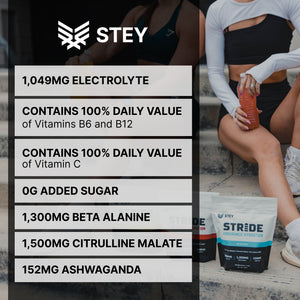 STEY Stride Single Serving Sampler