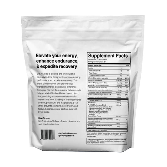 STEY Stride Endurance Hydration One Time Purchase