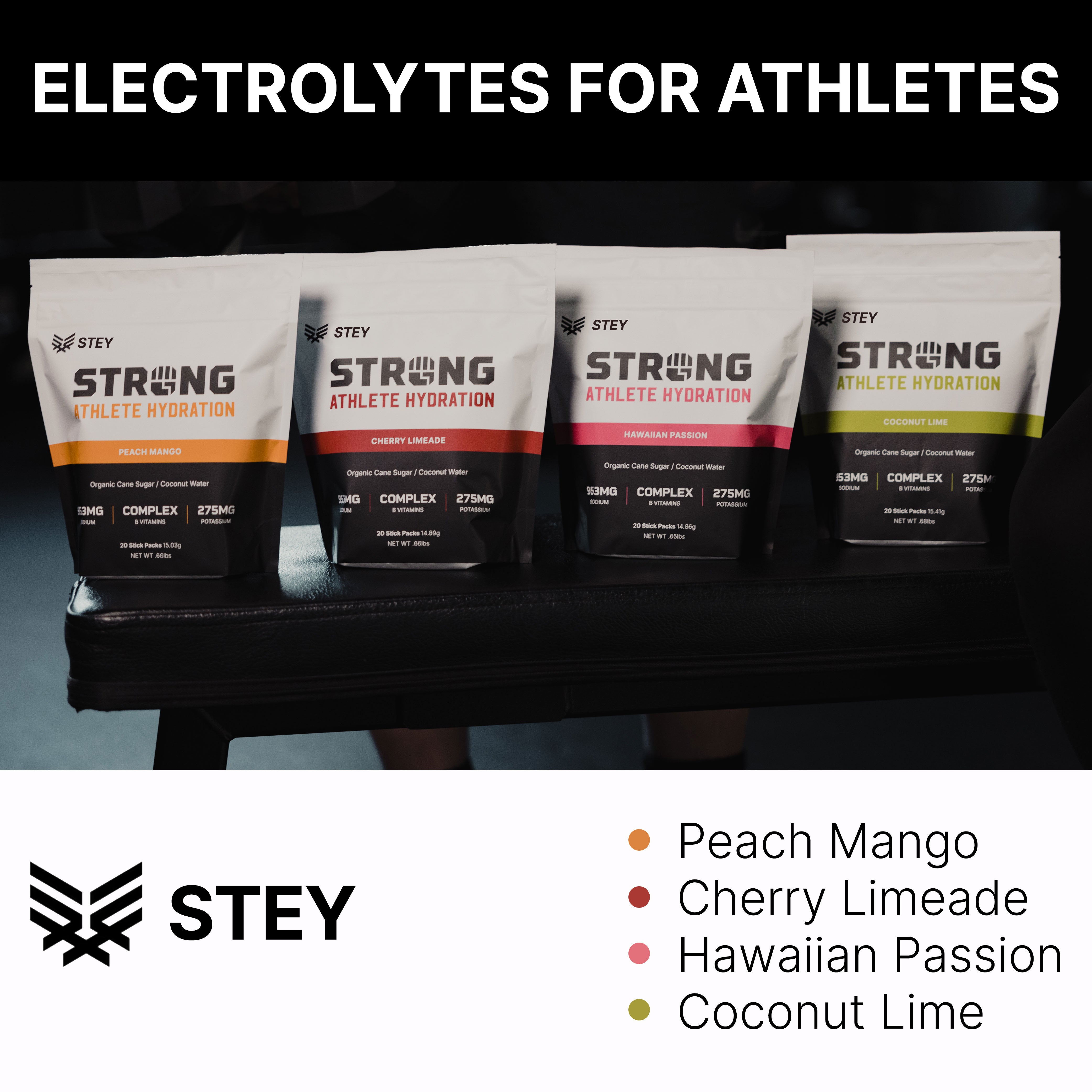 STEY Strong Athlete Hydration One Time Purchase