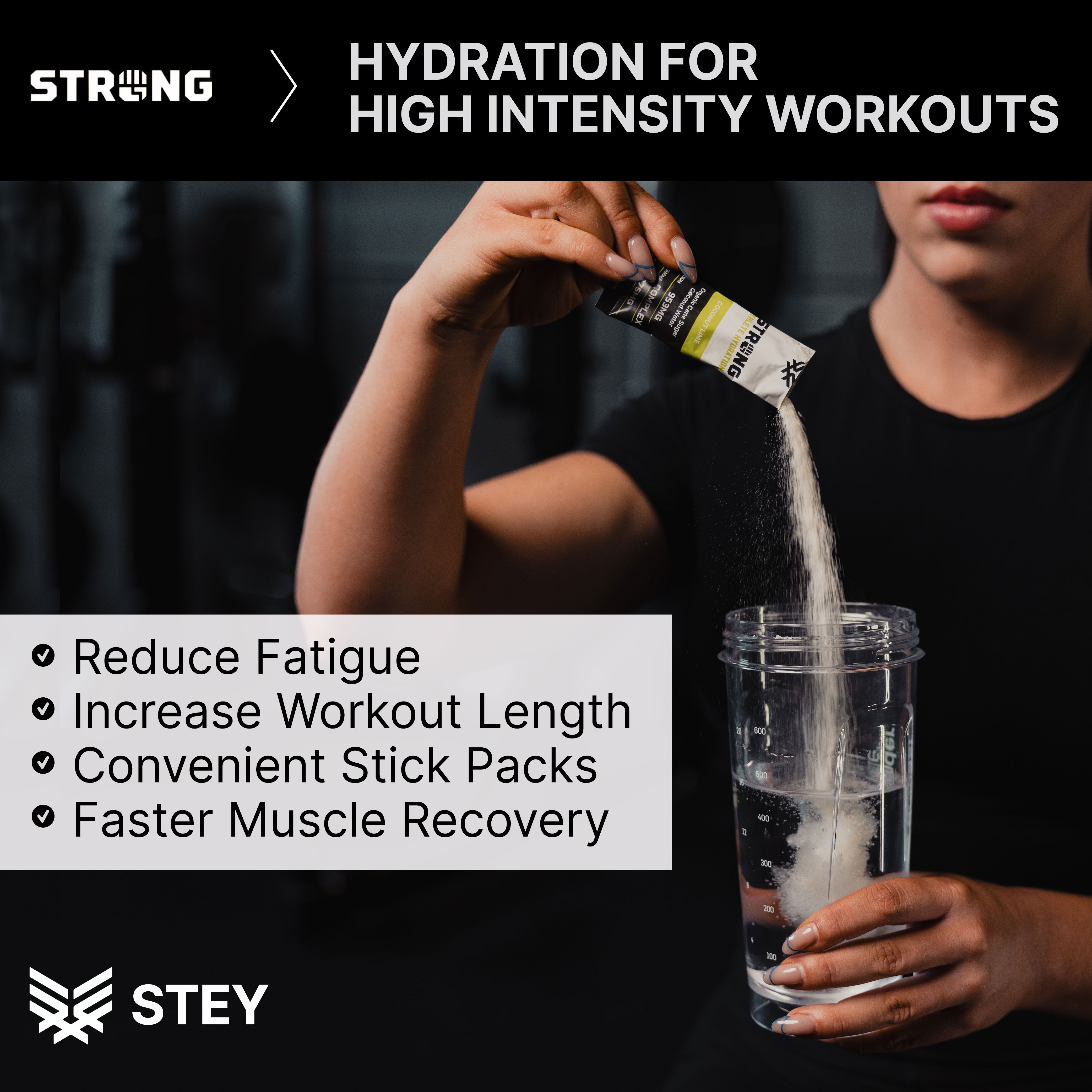 STEY Strong Athlete Hydration One Time Purchase